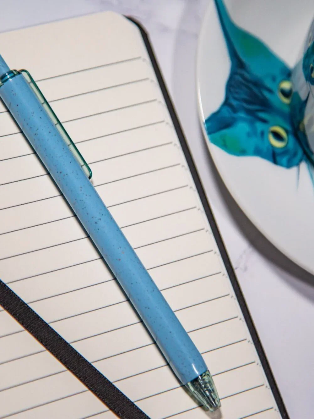 Hand Stamped Mermaid Journal/Notebook